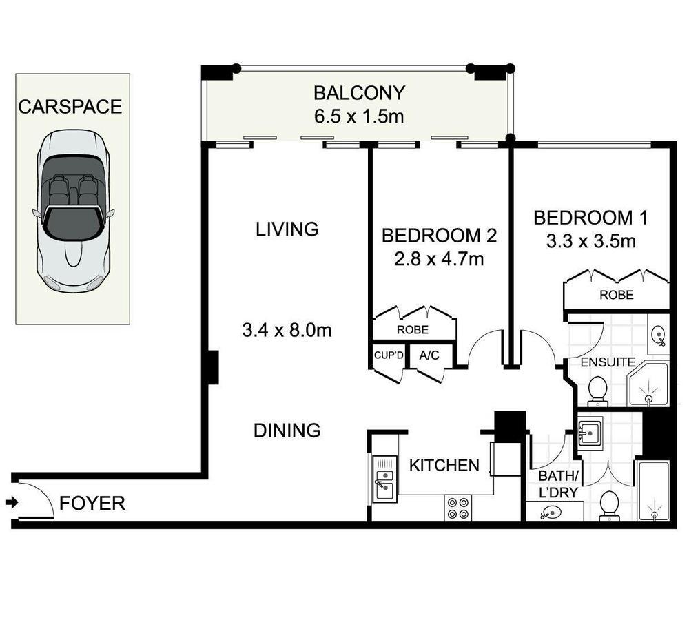Darling Harbour 2 Bedroom Apartment Sydney Kültér fotó
